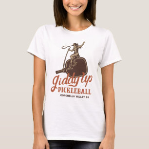T-shirt Fais tournoyer Pickleball
