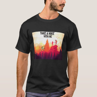 T-shirt Fais une randonnée avec moi Randonneur Randonnée 1