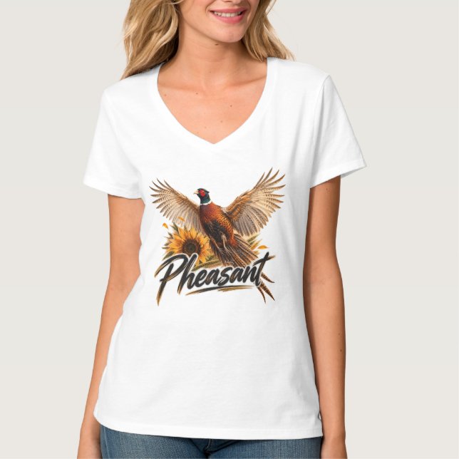 T-shirt Faisan  (Devant)
