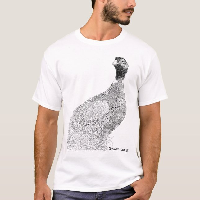 T-shirt Faisan de Ringneck (Devant)