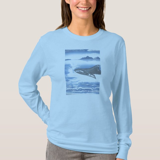 T-shirt Faisant à dames d'une éclaboussure la chemise de (Devant)