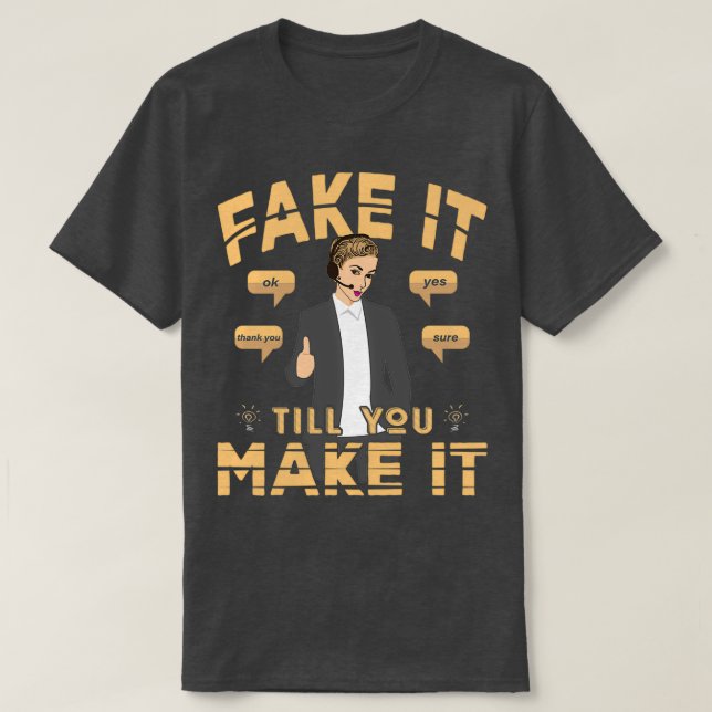 T-SHIRT FAISEZ-LE JUSQU'À CE QUE VOUS RENDEZ LE TRAVAILLEU (Design devant)