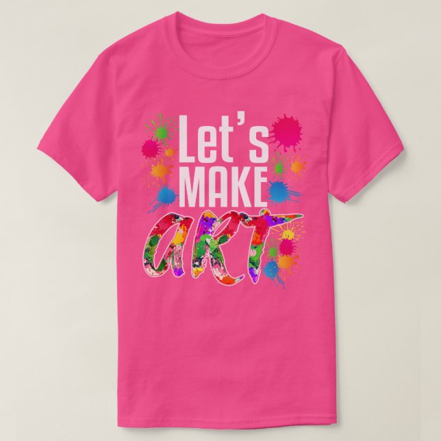 T-shirt Faisons aimer l'art (Design devant)