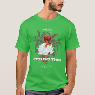 T-shirt "Faisons ça" Cobra - Le Lotus Blanc