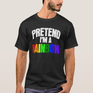 T-shirt Faisons comme si j'étais un déguisement drôle de H
