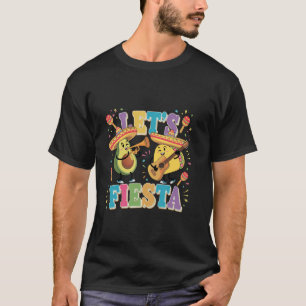 T-shirt Faisons de Fiesta Taco Avocado Funny Cinco De Mayo