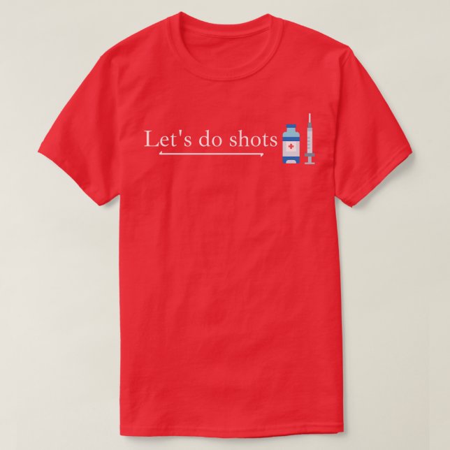 T-shirt Faisons Des Chaussures Vaccine Pro Vac (Design devant)