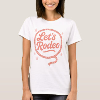 T-shirt Faisons du Rodéo Enterrement de Vie de Jeune Fille