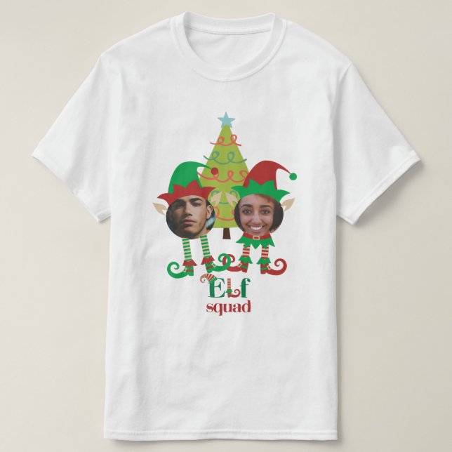 T-shirt Faisons-en un plaisir de Noël personnalisé (Design devant)