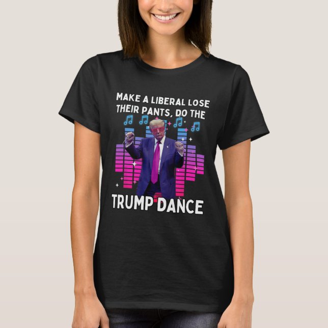 T-shirt Faisons La Danse Trump - Pro Trump Family Present (Devant)