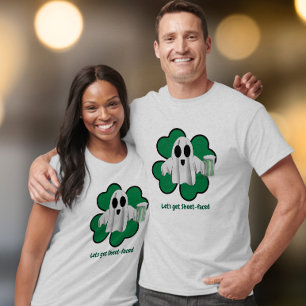 T-shirt Faisons la fête avec des draps sur le visage