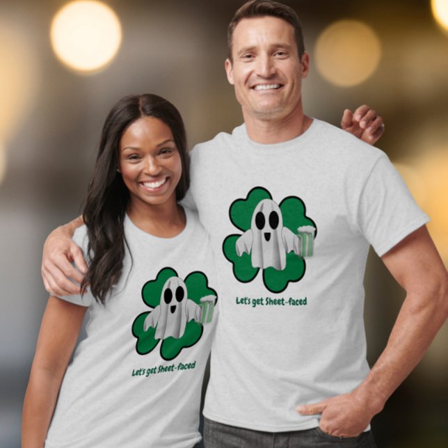 T-shirt Faisons la fête avec des draps sur le visage (Créateur téléchargé)
