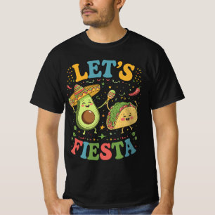 T-shirt Faisons La Fête Avocat Et Tacos Cinco De Mayo