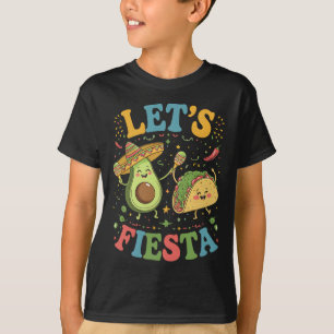 T-shirt Faisons La Fête Avocat Et Tacos Cinco De Mayo