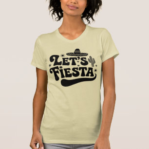 T-shirt Faisons la Fête Chapeau de Célébration Groovy Cact