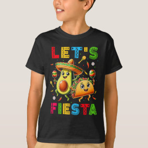 T-shirt Faisons la fête Taco Avocat Drôle Cinco De Mayo Me