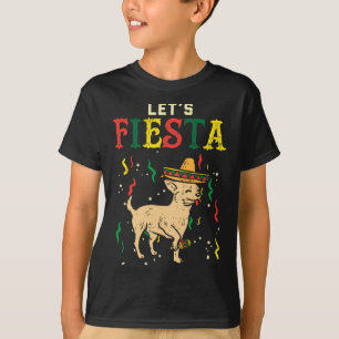 T-shirt Faisons la Fiesta Mexicaine Chihuahua Chig Cinco D