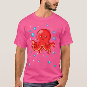 T-shirt Faisons Libérer Le Kraken Plongée En Apnée Seiche 