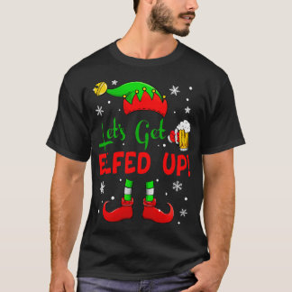 T-shirt Faisons-nous un plaisir fou à boire Noël 2021 O