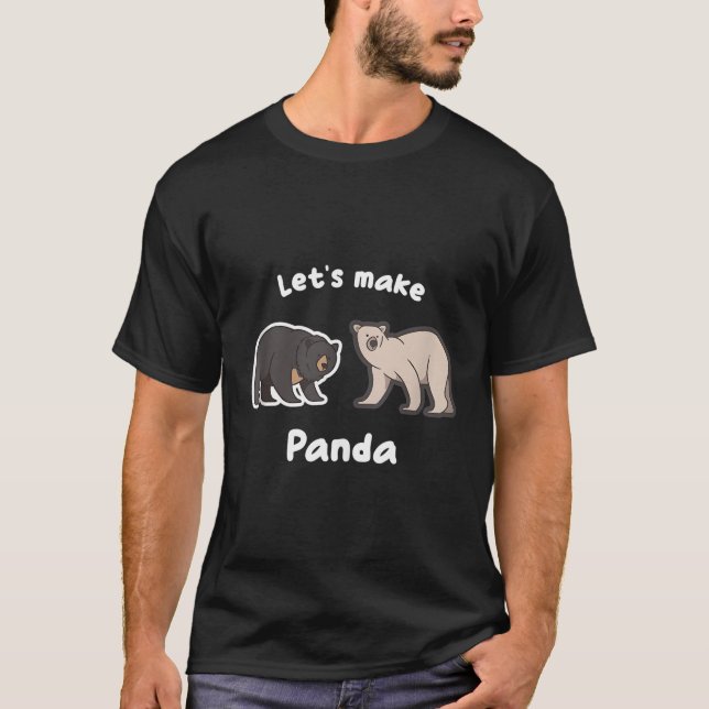 T-shirt Faisons Panda Wild Panda Bamboo (Devant)