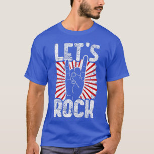 T-shirt Faisons Rock Vintage Rock et Roll Music