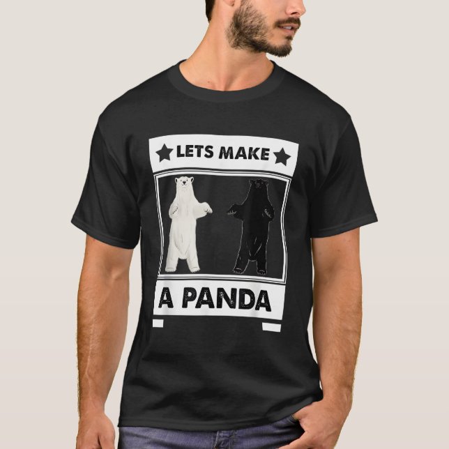 T-shirt Faisons Un Panda (Devant)