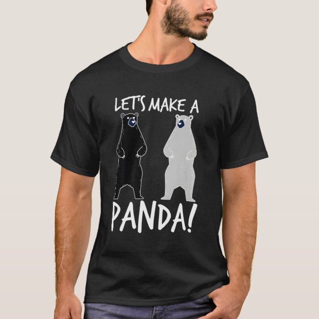 T-shirt Faisons Un Panda Dans Les Ours Amoureux (Devant)