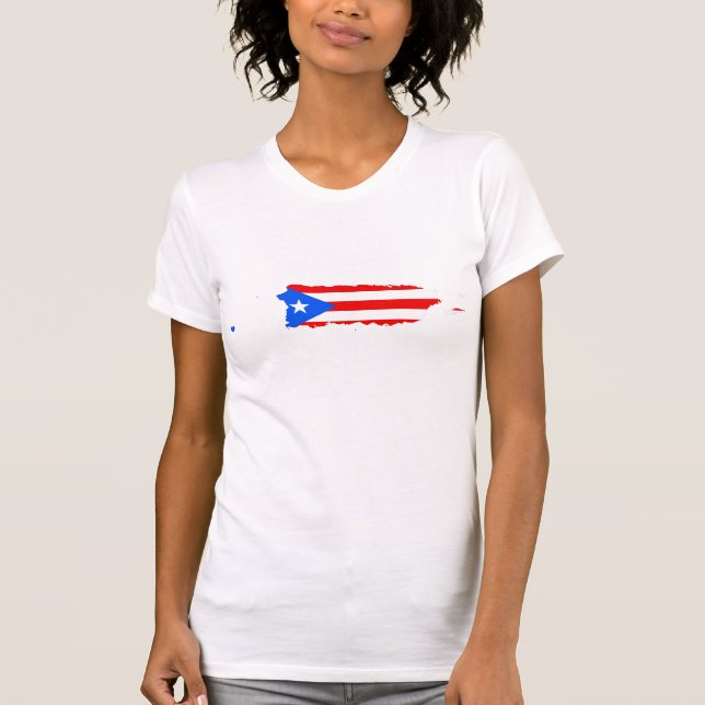 T-shirt Fait à Porto Rico (Devant)
