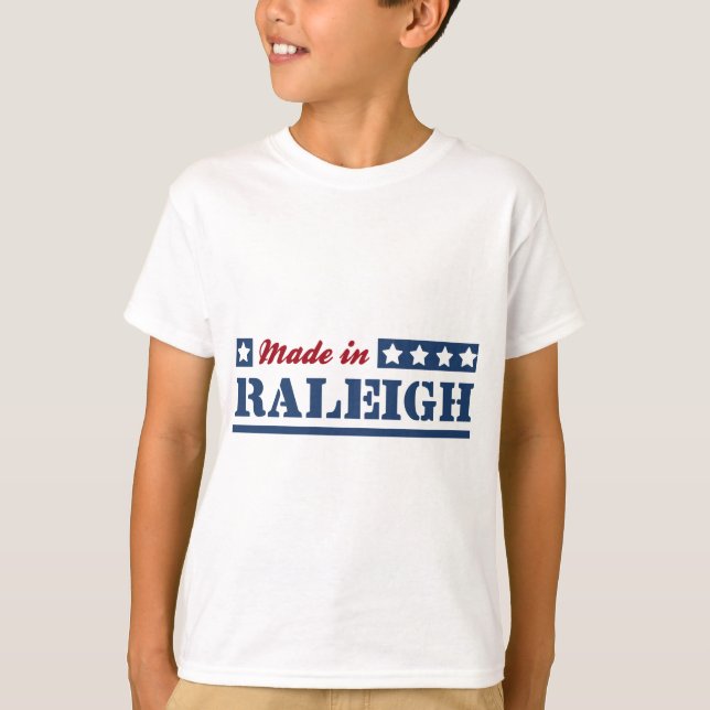 T-shirt Fait à Raleigh (Devant)