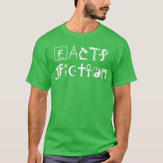 T-shirt Fait athée de fiction contre athéisme de fiction