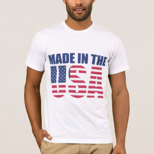 T-shirt "Fait aux Etats-Unis "