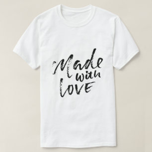 T-shirt Fait avec amour
