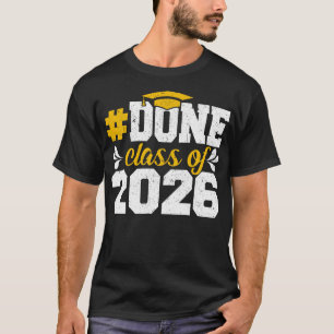 T-shirt FAIT Catégorie De 2026 Senior 2026 Graduation 2026