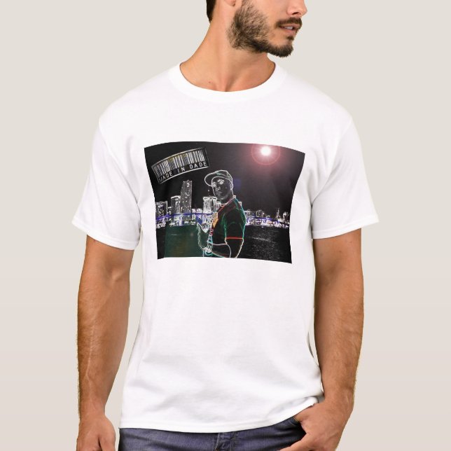 T-shirt Fait dans Dade (Devant)