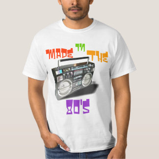 T-shirt Fait dans la chemise des années 80
