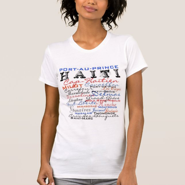 T-shirt Fait dans la collection urbaine africaine des (Devant)