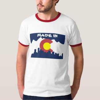 T-shirt Fait dans la pièce en t augmentée de fierté