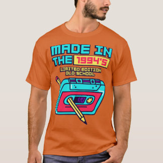 T-shirt Fait dans les années 1994 Bande de cassette rétro