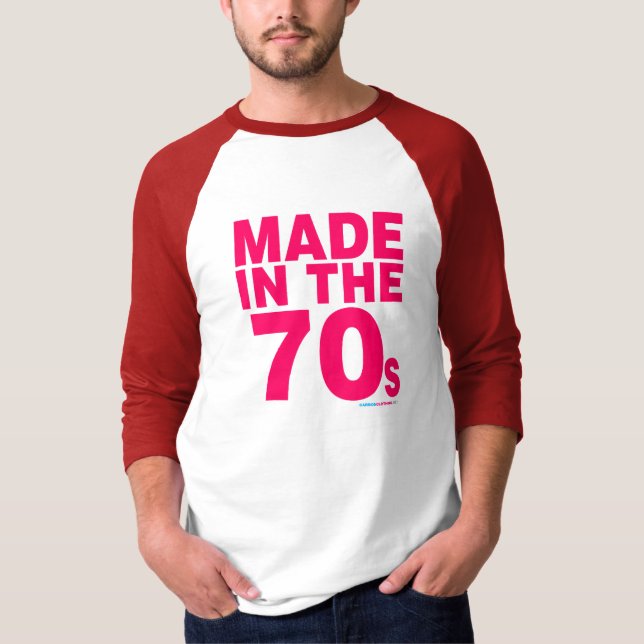 T-shirt Fait dans les années 70 (Devant)