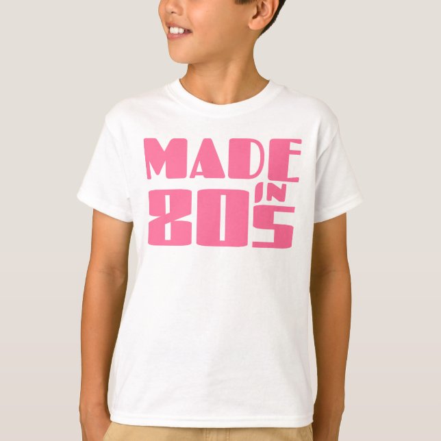 T-shirt Fait dans les années 80 (Devant)
