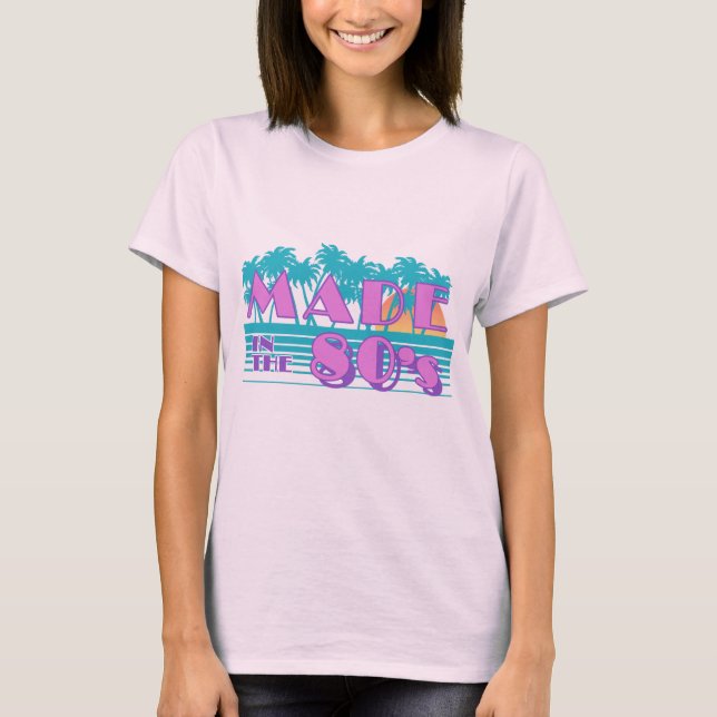 T-shirt Fait dans les années 80 (Devant)