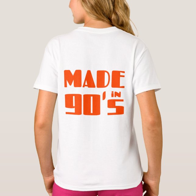 T-shirt Fait dans les années 90 (Dos)