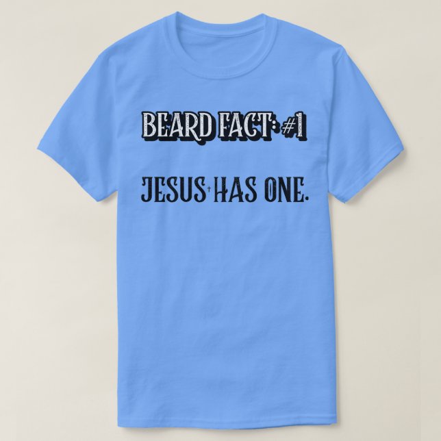 T-shirt Fait de la barbe 1 (Design devant)