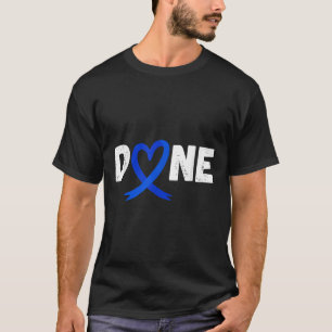 T-shirt Fait Dernière Journée De Radiation Chemo Colon Can