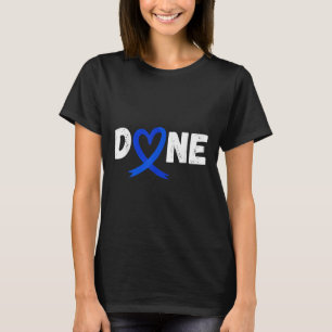 T-shirt Fait Dernière Journée De Radiation Chemo Colon Can