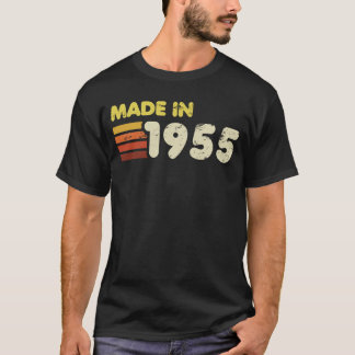 T-shirt Fait En 1955 70e Anniversaire