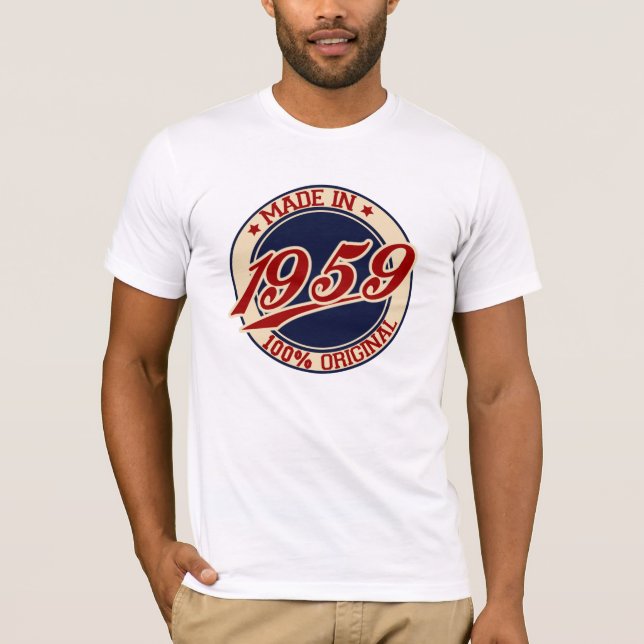 T-shirt Fait En 1959 (Devant)