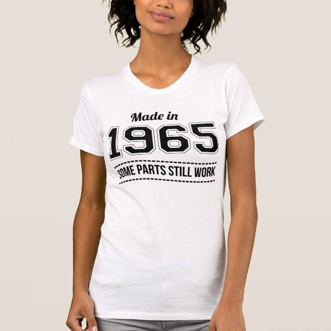 T-shirt Fait en 1965 ? (Devant)
