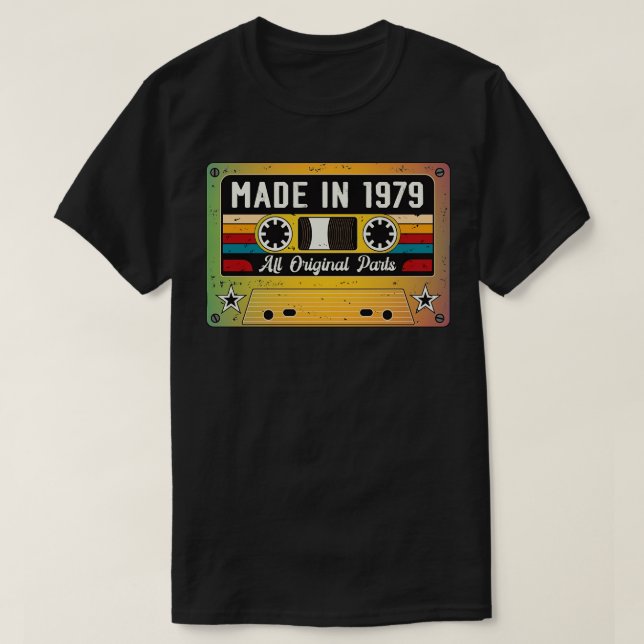 T-shirt Fait en 1979 (Design devant)