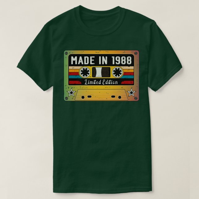 T-shirt Fait en 1988 (Design devant)